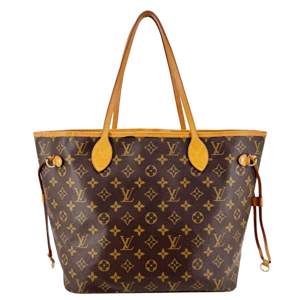 LOUIS VUITTON Neverfull Saint Tropez Monogram Canvas Tote Bag Rose Ballerine