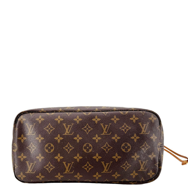 LOUIS VUITTON Neverfull Saint Tropez Monogram Canvas Tote Bag Rose Ballerine