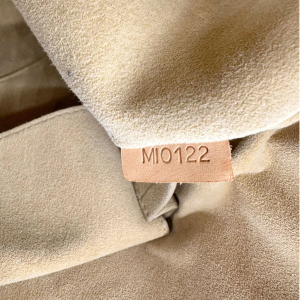 LOUIS VUITTON Galliera PM Monogram Canvas Shoulder Bag Brown