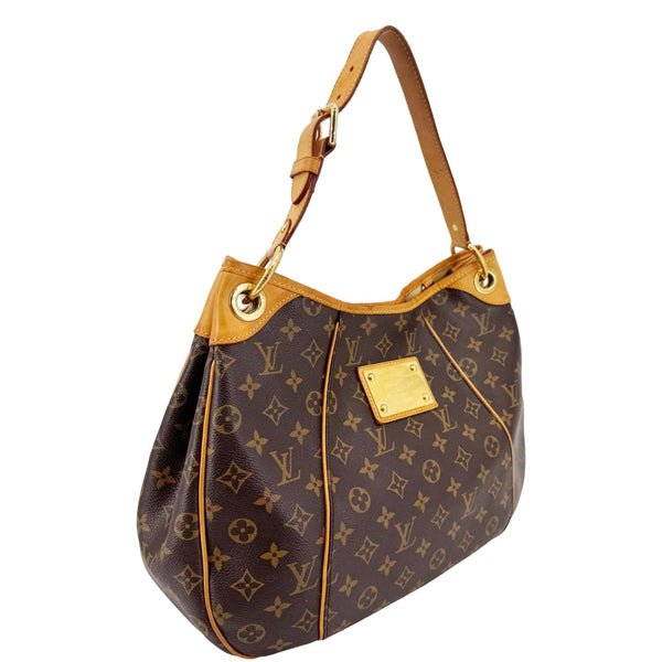 LOUIS VUITTON Galliera PM Monogram Canvas Shoulder Bag Brown