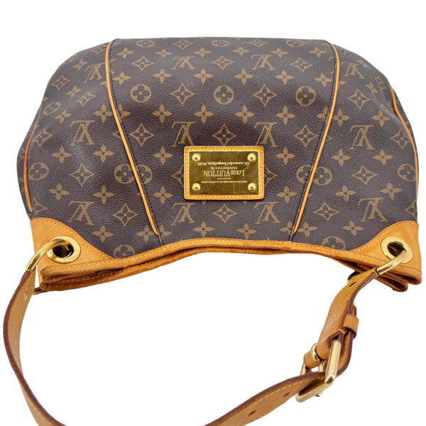 LOUIS VUITTON Galliera PM Monogram Canvas Shoulder Bag Brown