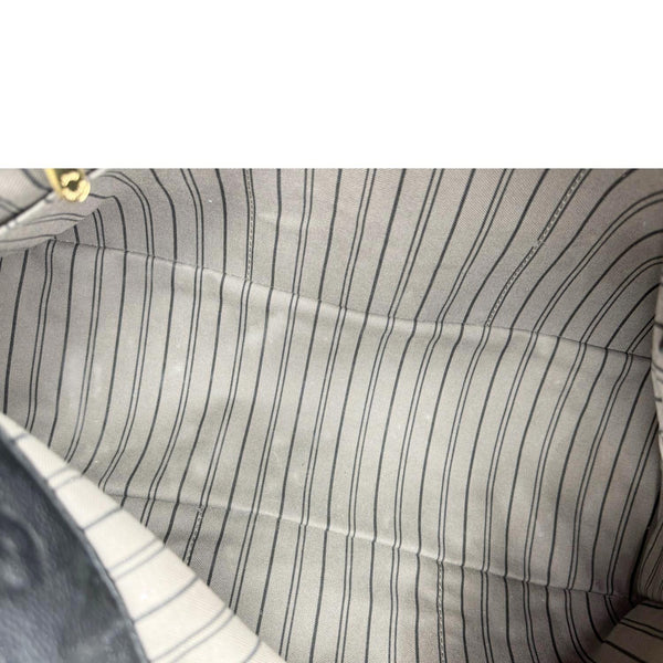 LOUIS VUITTON Artsy MM Monogram Empreinte Leather Hobo Bag Black