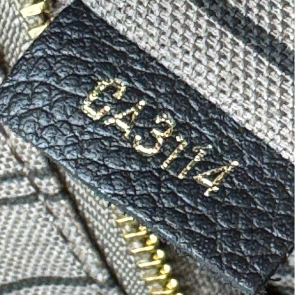 LOUIS VUITTON Artsy MM Monogram Empreinte Leather Hobo Bag Black