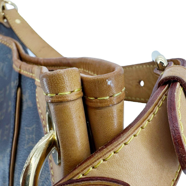LOUIS VUITTON Galliera PM Monogram Canvas Shoulder Bag Brown
