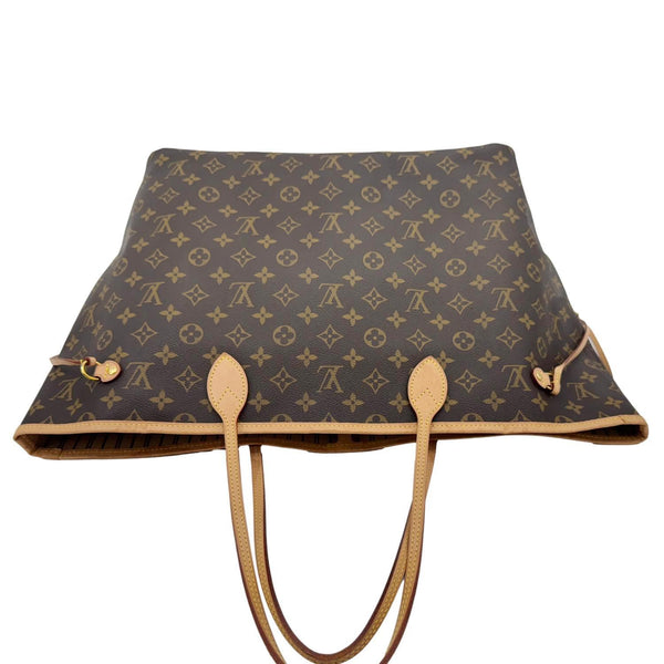 LOUIS VUITTON Neverfull GM Monogram Canvas Tote Bag Brown