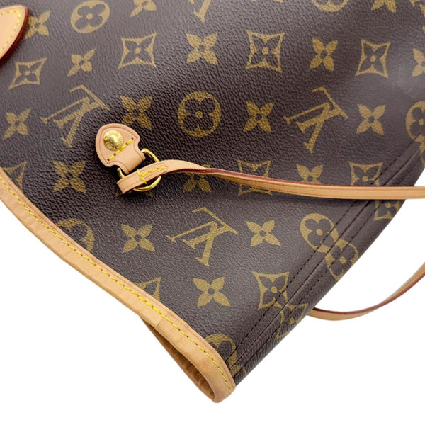 LOUIS VUITTON Neverfull GM Monogram Canvas Tote Bag Brown