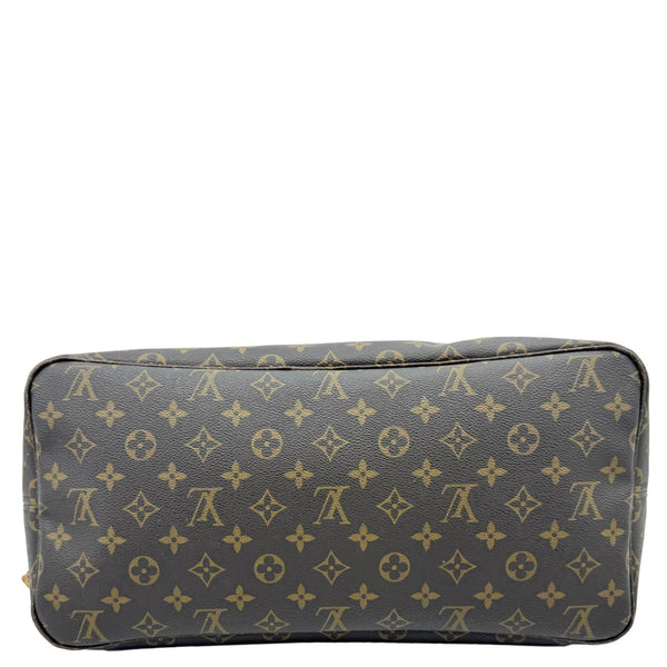 LOUIS VUITTON Neverfull GM Monogram Canvas Tote Bag Brown