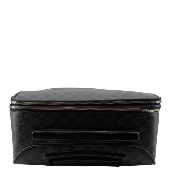 LOUIS VUITTON Pegase 55 Damier Graphite Business Suitcase Travel Bag Black