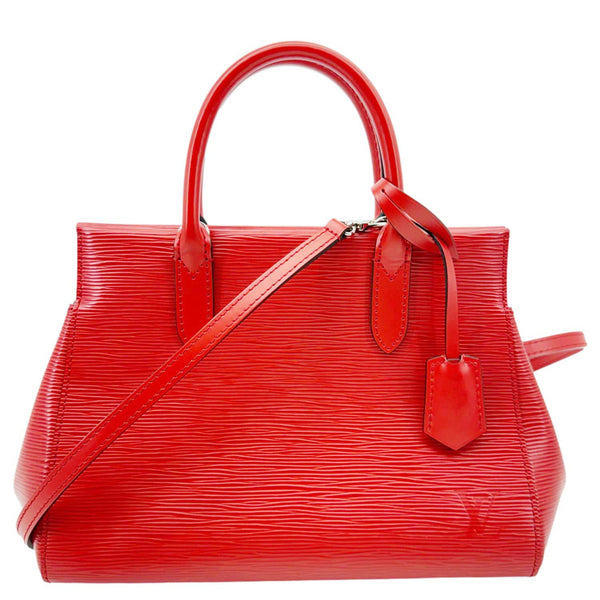 LOUIS VUITTON Marly BB Epi Leather Shoulder Bag Coquelicot
