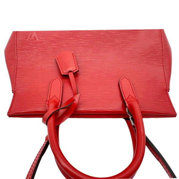 LOUIS VUITTON Marly BB Epi Leather Shoulder Bag Coquelicot