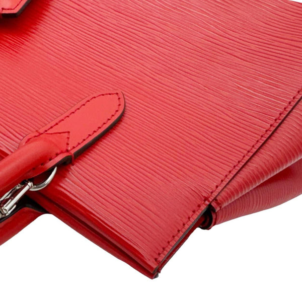 LOUIS VUITTON Marly BB Epi Leather Shoulder Bag Coquelicot