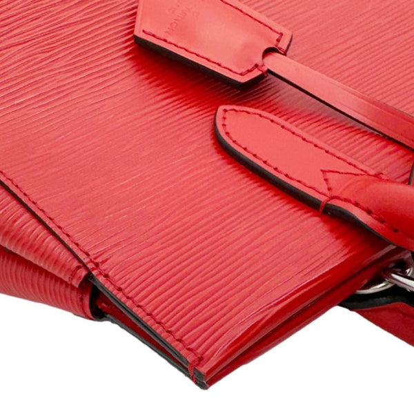 LOUIS VUITTON Marly BB Epi Leather Shoulder Bag Coquelicot