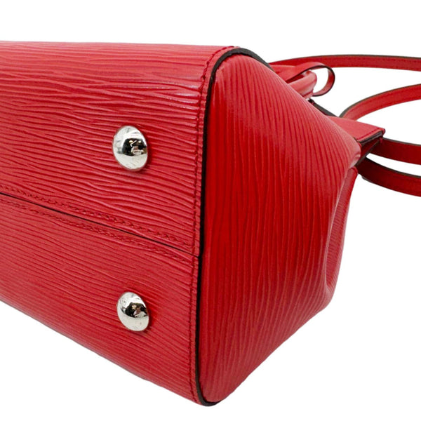 LOUIS VUITTON Marly BB Epi Leather Shoulder Bag Coquelicot