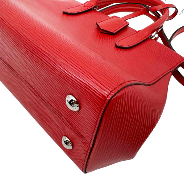 LOUIS VUITTON Marly BB Epi Leather Shoulder Bag Coquelicot