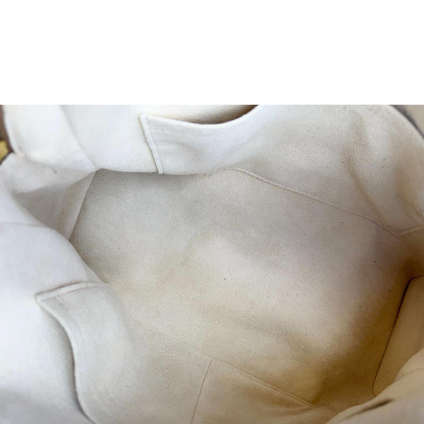 LOUIS VUITTON Tuileries Monogram Canvas Shoulder Bag Sesame