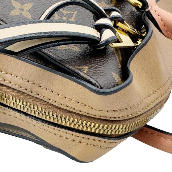 LOUIS VUITTON Tuileries Monogram Canvas Shoulder Bag Sesame