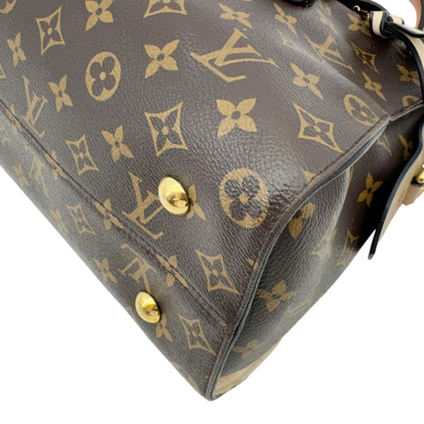 LOUIS VUITTON Tuileries Monogram Canvas Shoulder Bag Sesame