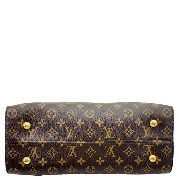 LOUIS VUITTON Tuileries Monogram Canvas Shoulder Bag Sesame