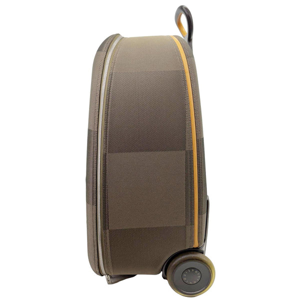 LOUIS VUITTON Conquerant 65 Damier Geant Rolling Suitcase Olive