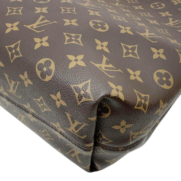 LOUIS VUITTON Graceful MM Monogram Canvas Shoulder Bag Brown
