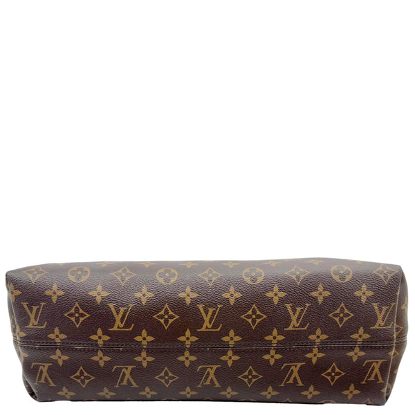 LOUIS VUITTON Graceful MM Monogram Canvas Shoulder Bag Brown