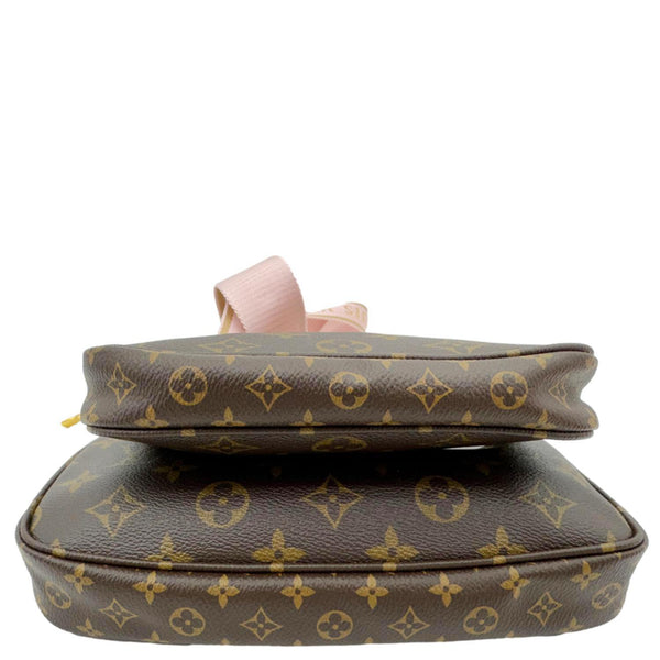 LOUIS VUITTON Multi Pochette Accessoires Monogram Canvas Crossbody Bag Brown