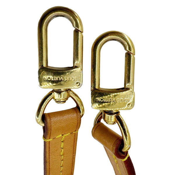 LOUIS VUITTON Croisette Damier Azur Satchel Crossbody Bag Rose Ballerine