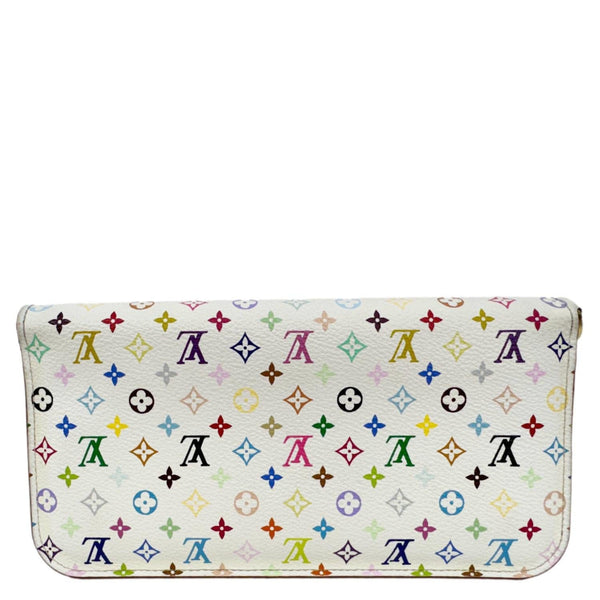 LOUIS VUITTON Insolite Monogram Multicolor Zippy Wallet White