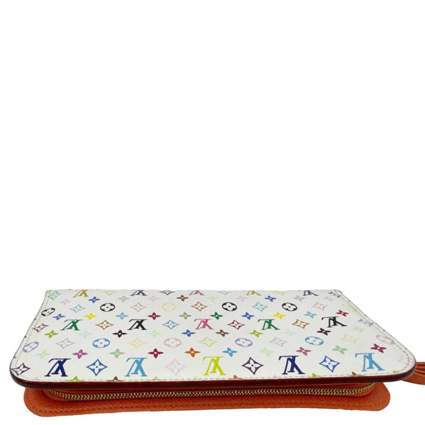 LOUIS VUITTON Insolite Monogram Multicolor Zippy Wallet White