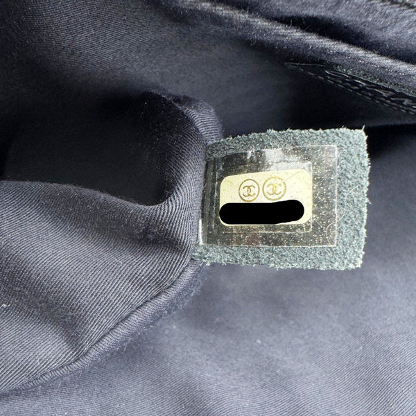 CHANEL Single Flap Jumbo Patchwork Tweed Crossbody Bag Multicolor