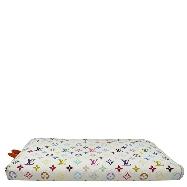 LOUIS VUITTON Insolite Monogram Multicolor Zippy Wallet White