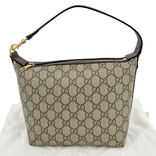GUCCI Ophidia Small GG Supreme Canvas Hobo Bag Beige 795170