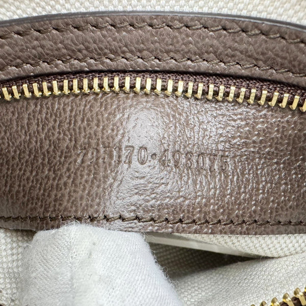 GUCCI Ophidia Small GG Supreme Canvas Hobo Bag Beige 795170