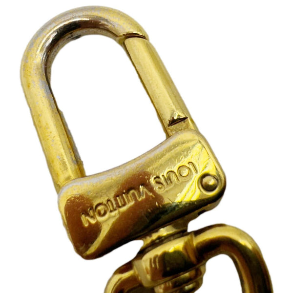 LOUIS VUITTON LV Circle Bag Charm & Key Holder Gold S00