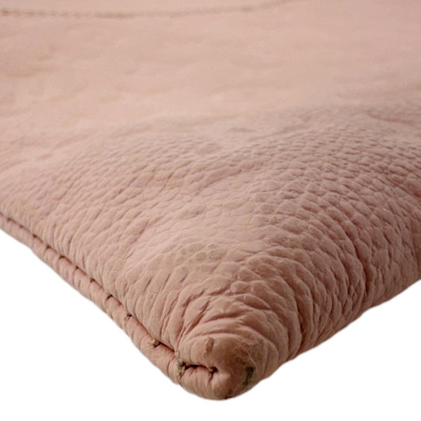 LOUIS VUITTON Daily Pouch Empreinte Leather Clutch Rose Poudre