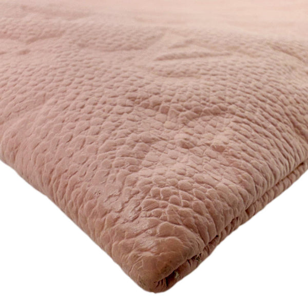 LOUIS VUITTON Daily Pouch Empreinte Leather Clutch Rose Poudre