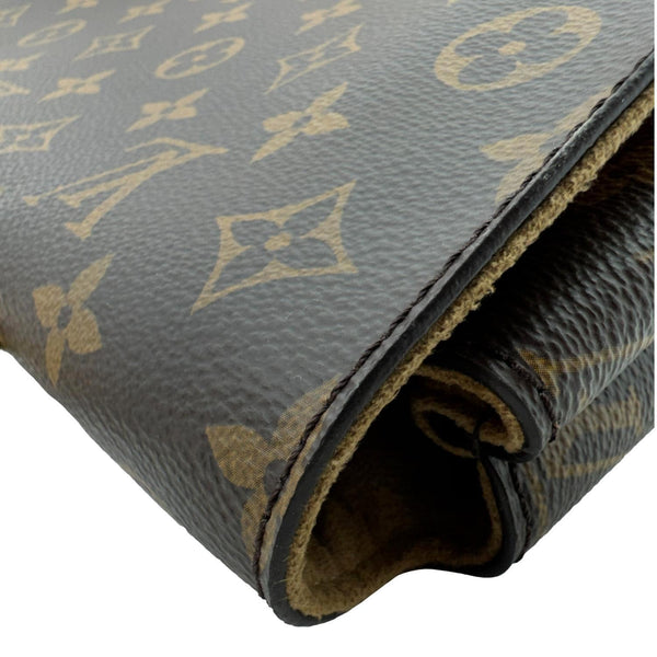 LOUIS VUITTON Marignan Monogram Canvas Shoulder Bag Coquelicot