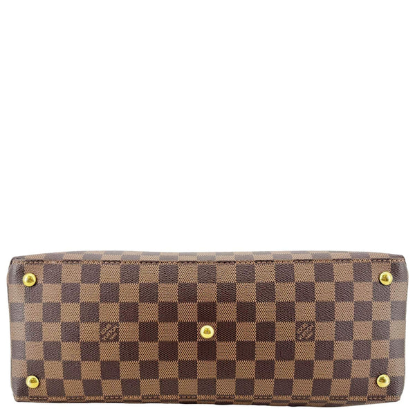 LOUIS VUITTON LV Riverside Damier Ebene Tote Bag Brown