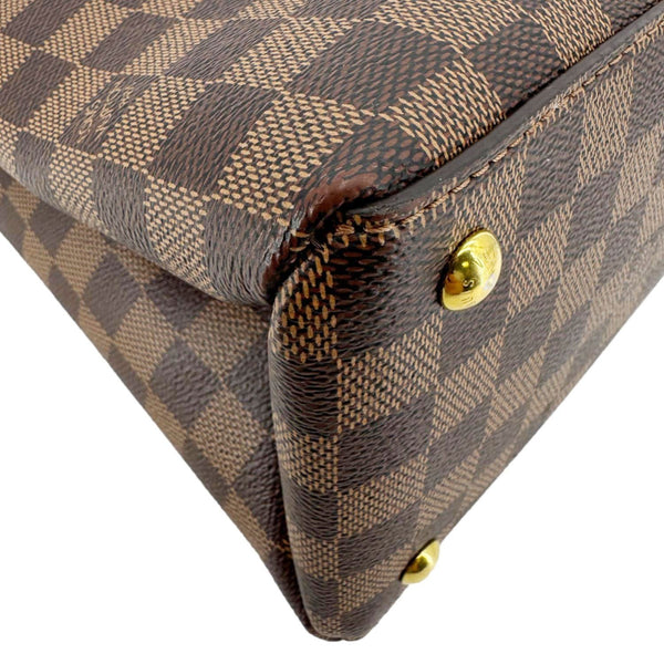 LOUIS VUITTON LV Riverside Damier Ebene Tote Bag Brown