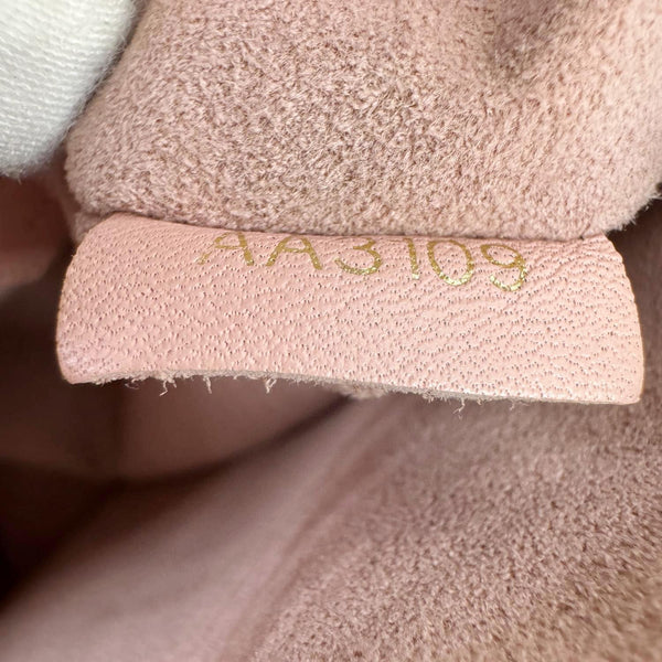 LOUIS VUITTON Locky BB Monogram Canvas Shoulder Bag Pink