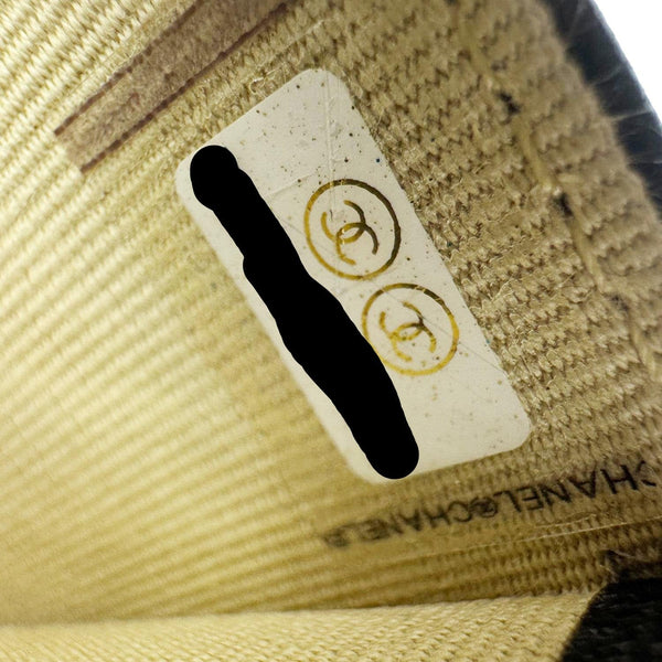 CHANEL Pearl Crush Quilted Leather Clutch With Chain Black