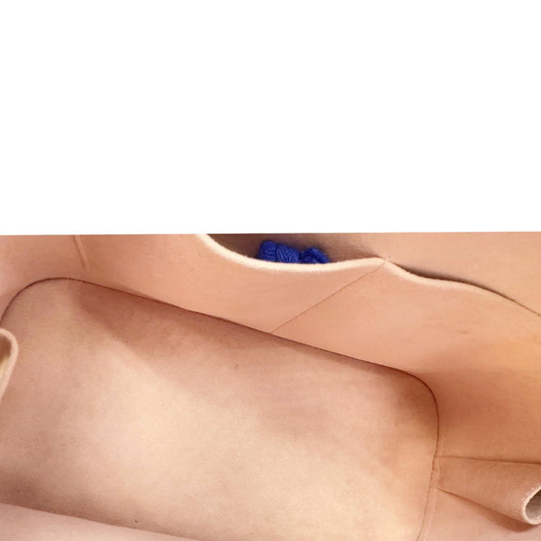 LOUIS VUITTON Alma PM Epi Leather Satchel Bag Pink