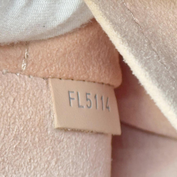 LOUIS VUITTON Alma PM Epi Leather Satchel Bag Pink