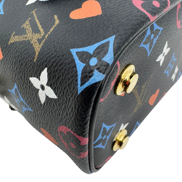 LOUIS VUITTON Game On Vanity PM Monogram Canvas Shoulder Bag Black