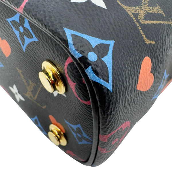 LOUIS VUITTON Game On Vanity PM Monogram Canvas Shoulder Bag Black