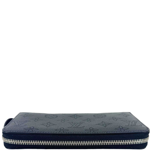 LOUIS VUITTON Mahina Perforated Leather Zippy Wallet Black