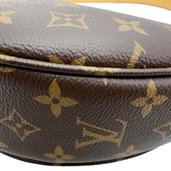 LOUIS VUITTON Looping Monogram Canvas Shoulder Bag Brown