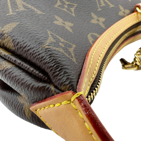 LOUIS VUITTON Looping Monogram Canvas Shoulder Bag Brown