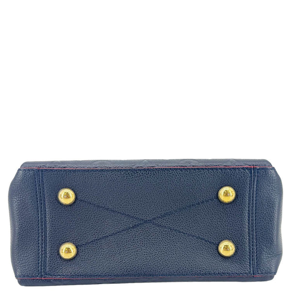 LOUIS VUITTON Surene BB Empreinte Leather Shoulder Bag Navy Blue
