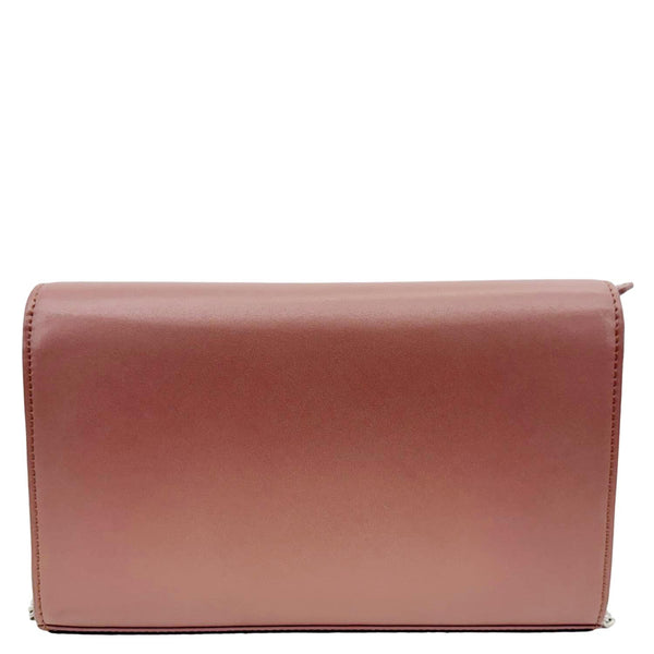 FENDI Vitello Cruise F Leather Wallet on Chain English Rose